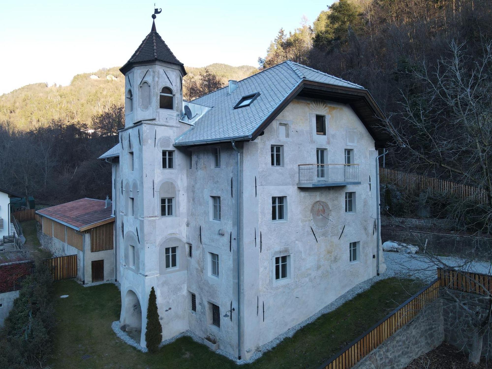 Ferienwohnung Ansitz Pontegardena Waidbruck Exterior foto